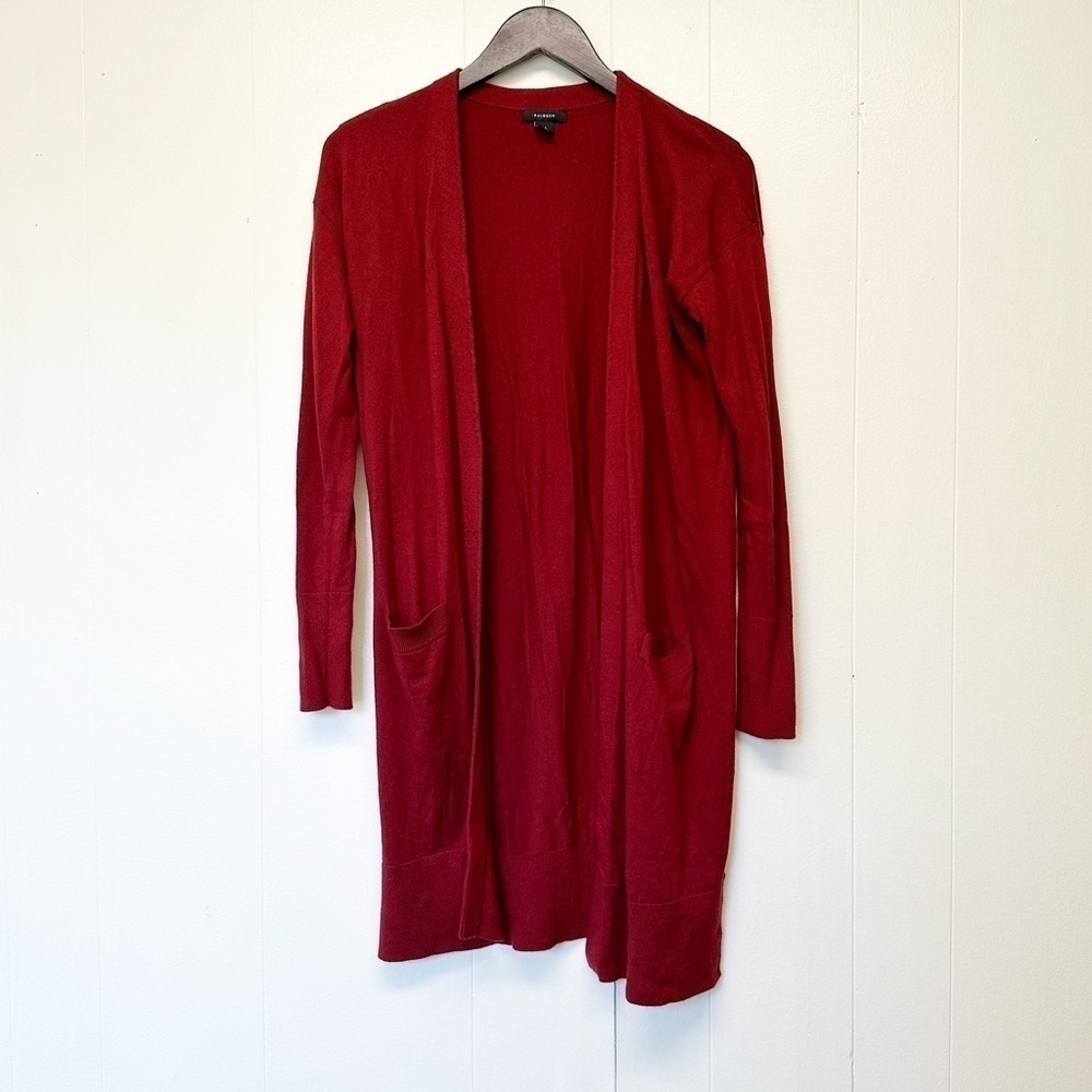 HALOGEN Nordstrom Open Front Pocket Cardigan XS